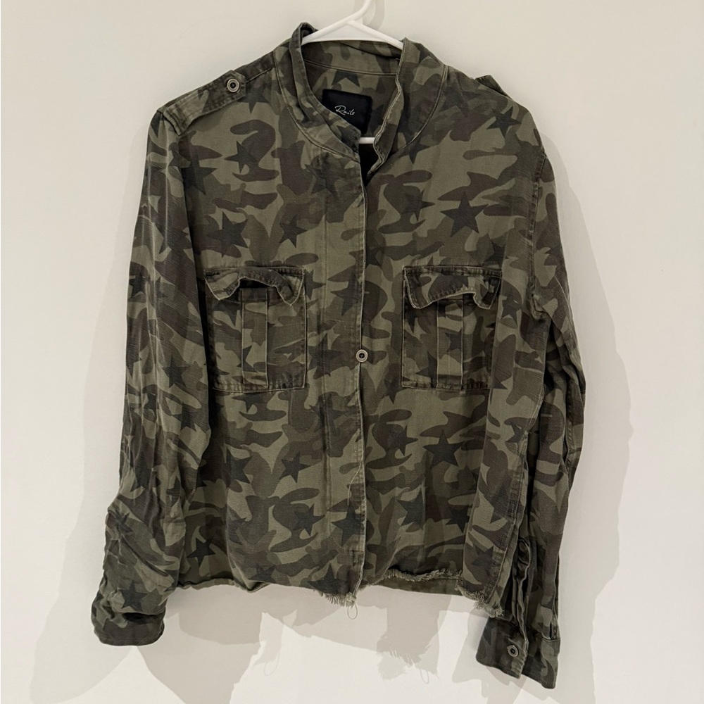 Rails Olive Camouflage Jacket